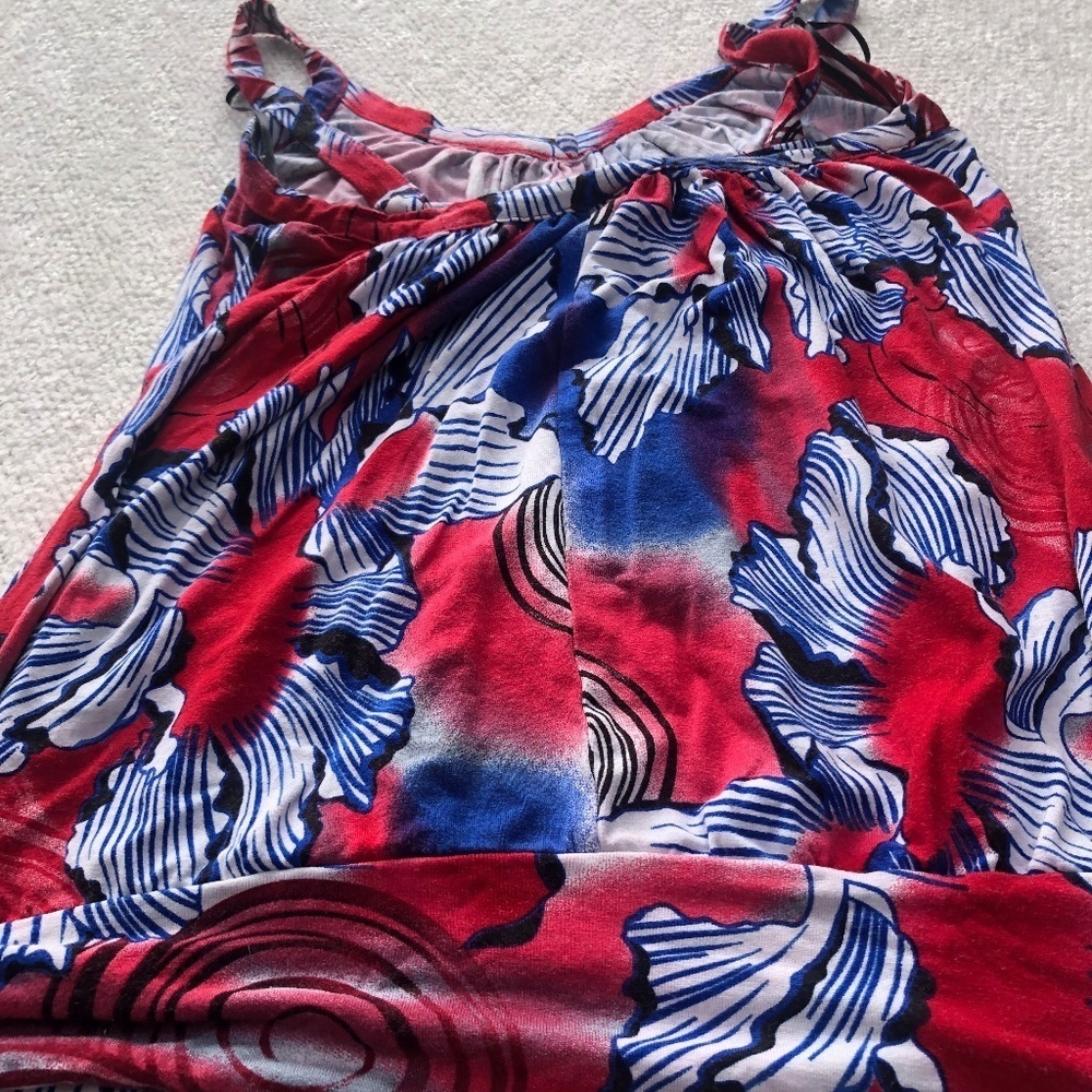 Kismet multi-coloured camisole like top size small. Summery top for the beach